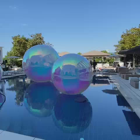 inflatable bubble balloons for pool party