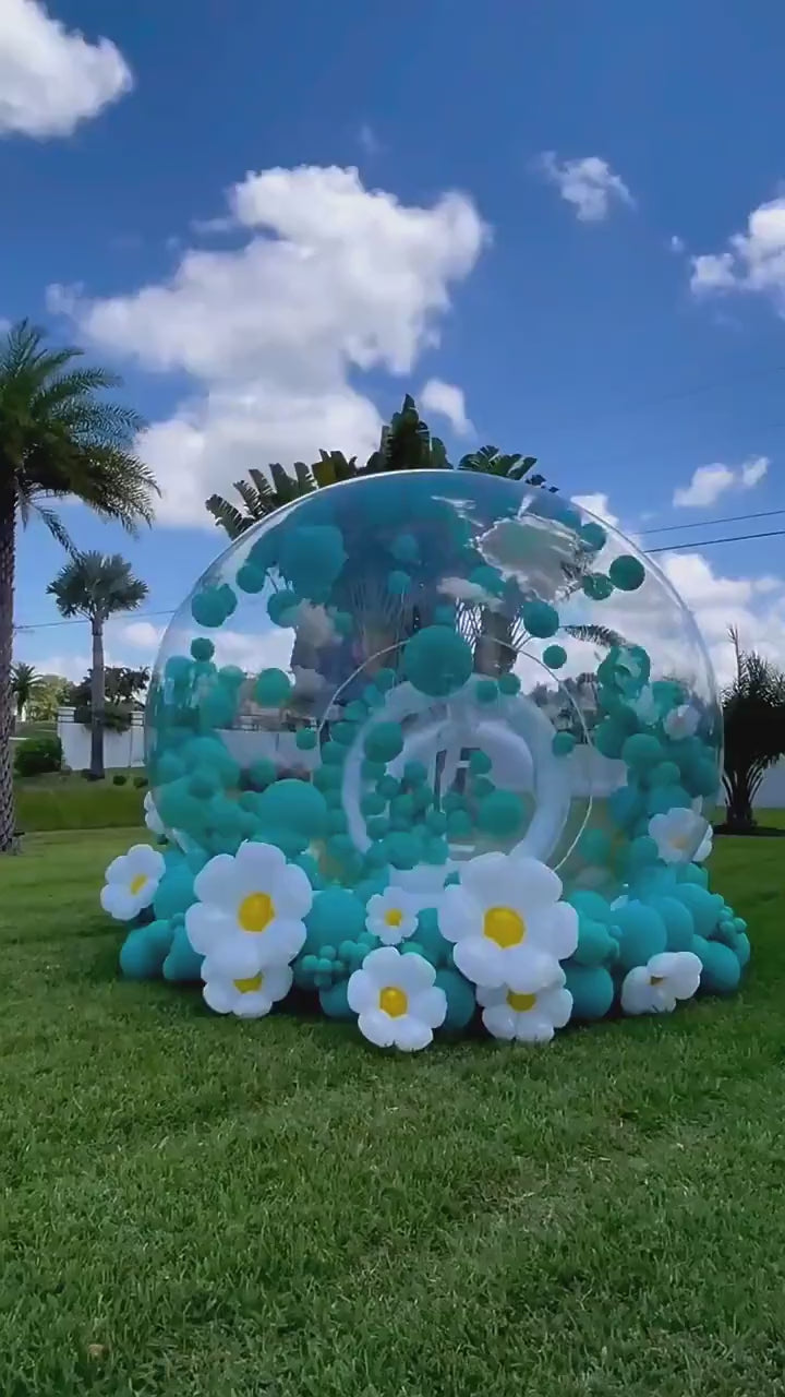 Inside view of The Bubble House